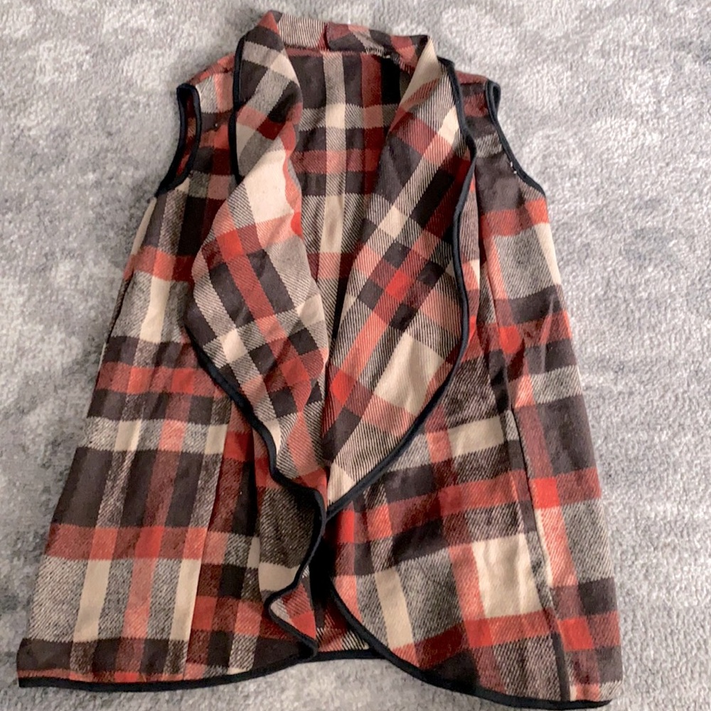 Plaid Vest